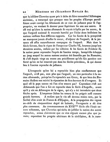 Memoires de l'Academie royale des sciences et belles lettres depuis l'avenement de Frederic Guillaume 2. au throne