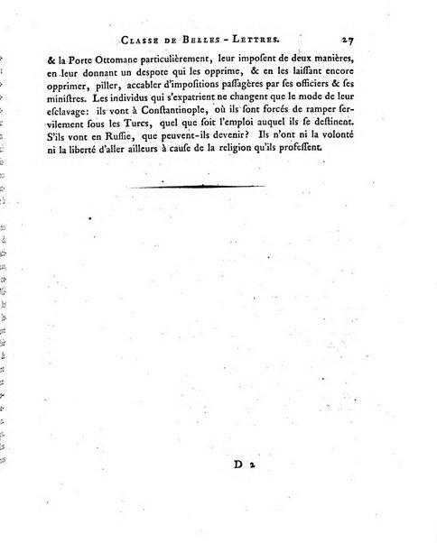 Memoires de l'Academie royale des sciences et belles lettres depuis l'avenement de Frederic Guillaume 2. au throne