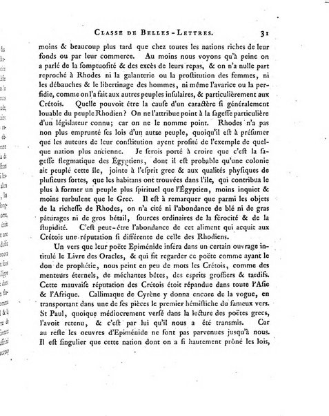 Memoires de l'Academie royale des sciences et belles lettres depuis l'avenement de Frederic Guillaume 2. au throne