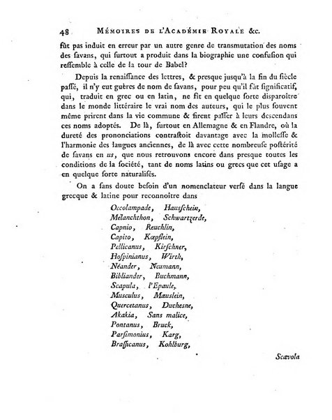 Memoires de l'Academie royale des sciences et belles lettres depuis l'avenement de Frederic Guillaume 2. au throne