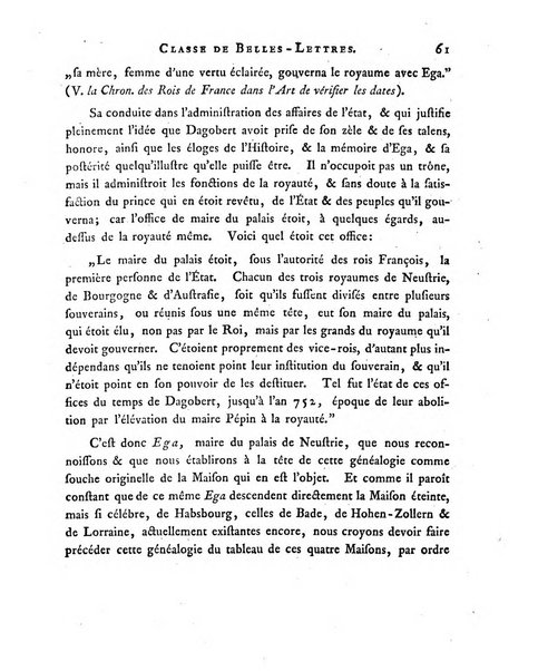 Memoires de l'Academie royale des sciences et belles lettres depuis l'avenement de Frederic Guillaume 2. au throne