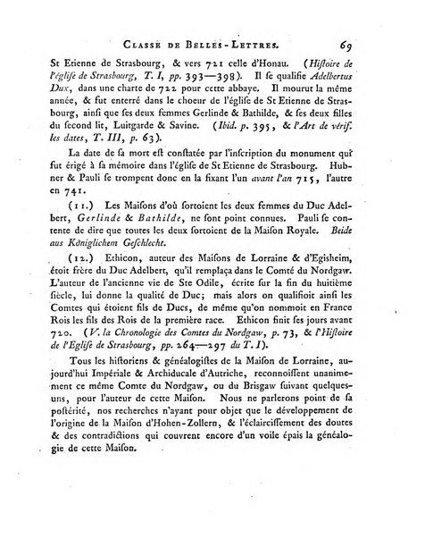 Memoires de l'Academie royale des sciences et belles lettres depuis l'avenement de Frederic Guillaume 2. au throne