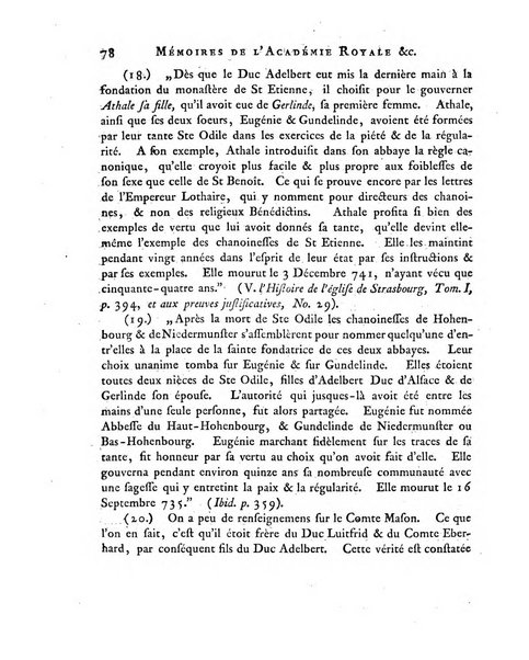 Memoires de l'Academie royale des sciences et belles lettres depuis l'avenement de Frederic Guillaume 2. au throne