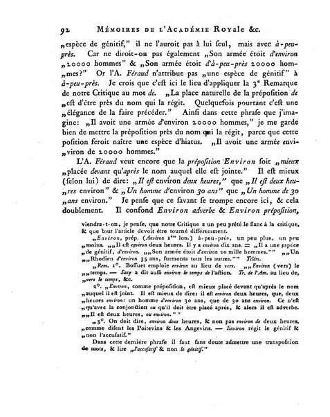 Memoires de l'Academie royale des sciences et belles lettres depuis l'avenement de Frederic Guillaume 2. au throne