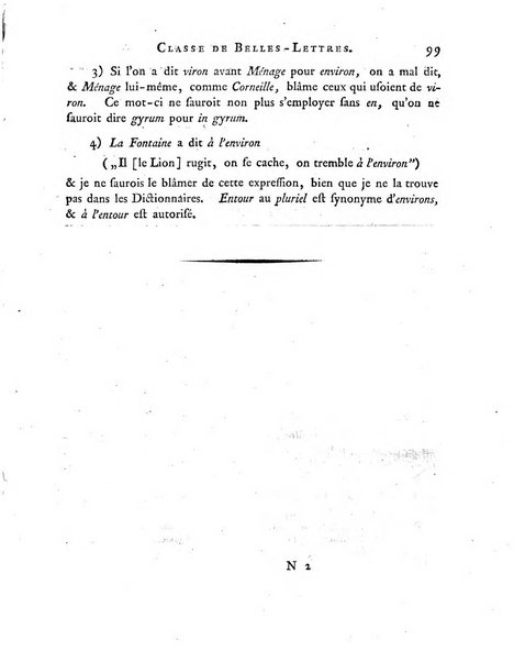 Memoires de l'Academie royale des sciences et belles lettres depuis l'avenement de Frederic Guillaume 2. au throne