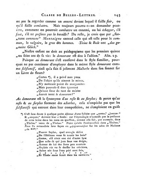 Memoires de l'Academie royale des sciences et belles lettres depuis l'avenement de Frederic Guillaume 2. au throne