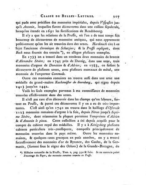 Memoires de l'Academie royale des sciences et belles lettres depuis l'avenement de Frederic Guillaume 2. au throne