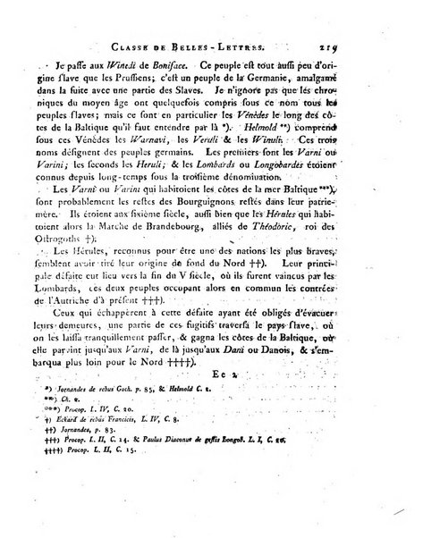 Memoires de l'Academie royale des sciences et belles lettres depuis l'avenement de Frederic Guillaume 2. au throne