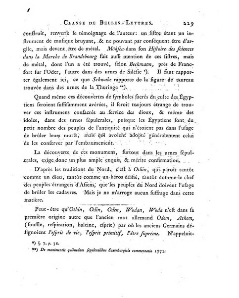 Memoires de l'Academie royale des sciences et belles lettres depuis l'avenement de Frederic Guillaume 2. au throne