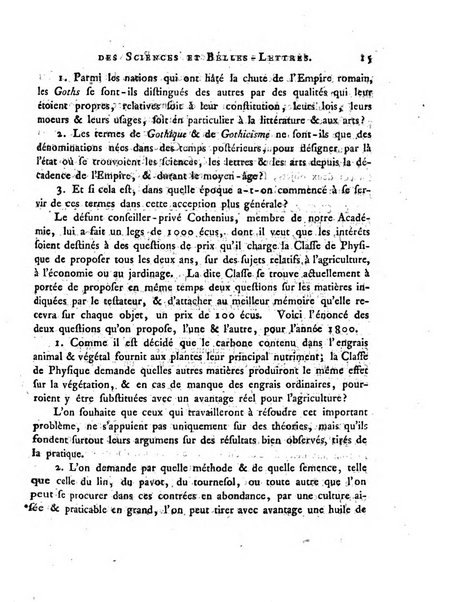 Memoires de l'Academie royale des sciences et belles lettres depuis l'avenement de Frederic Guillaume 2. au throne