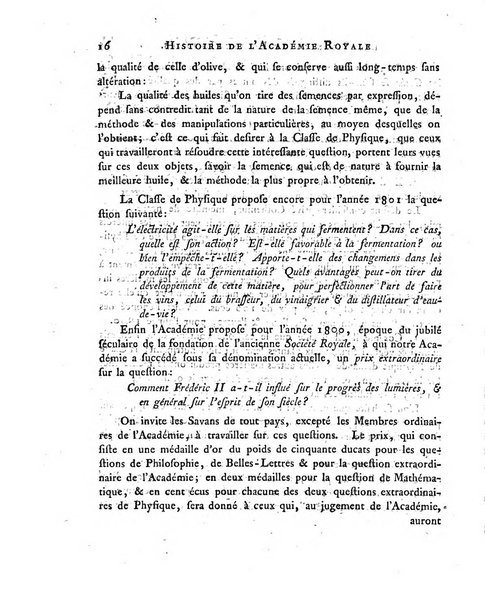 Memoires de l'Academie royale des sciences et belles lettres depuis l'avenement de Frederic Guillaume 2. au throne