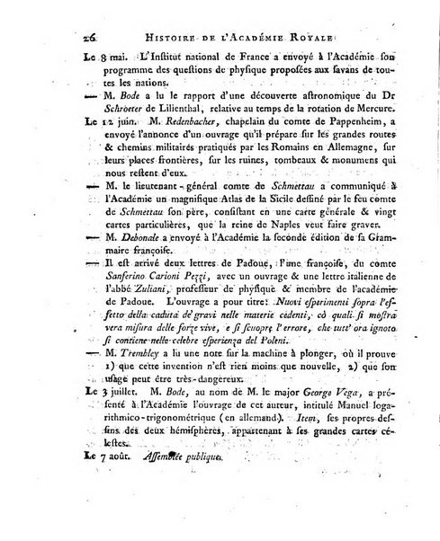 Memoires de l'Academie royale des sciences et belles lettres depuis l'avenement de Frederic Guillaume 2. au throne