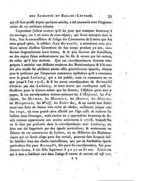 Memoires de l'Academie royale des sciences et belles lettres depuis l'avenement de Frederic Guillaume 2. au throne