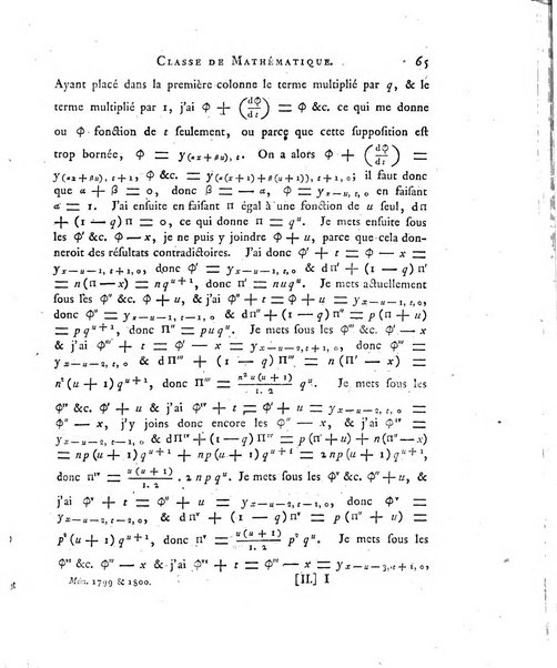 Memoires de l'Academie royale des sciences et belles lettres depuis l'avenement de Frederic Guillaume 2. au throne