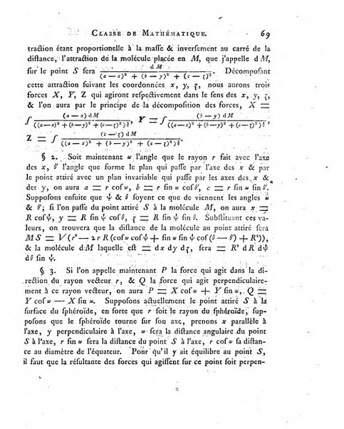 Memoires de l'Academie royale des sciences et belles lettres depuis l'avenement de Frederic Guillaume 2. au throne