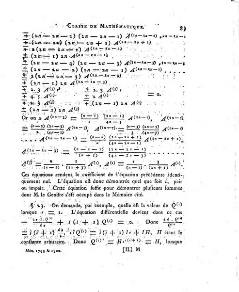 Memoires de l'Academie royale des sciences et belles lettres depuis l'avenement de Frederic Guillaume 2. au throne