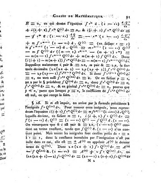 Memoires de l'Academie royale des sciences et belles lettres depuis l'avenement de Frederic Guillaume 2. au throne