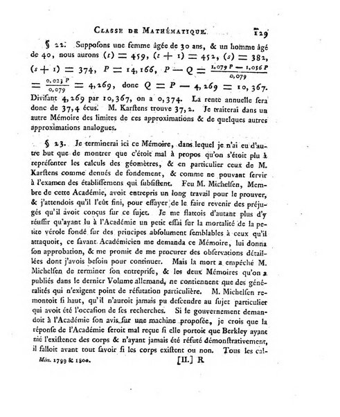 Memoires de l'Academie royale des sciences et belles lettres depuis l'avenement de Frederic Guillaume 2. au throne