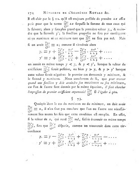 Memoires de l'Academie royale des sciences et belles lettres depuis l'avenement de Frederic Guillaume 2. au throne