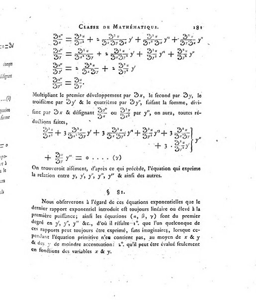 Memoires de l'Academie royale des sciences et belles lettres depuis l'avenement de Frederic Guillaume 2. au throne