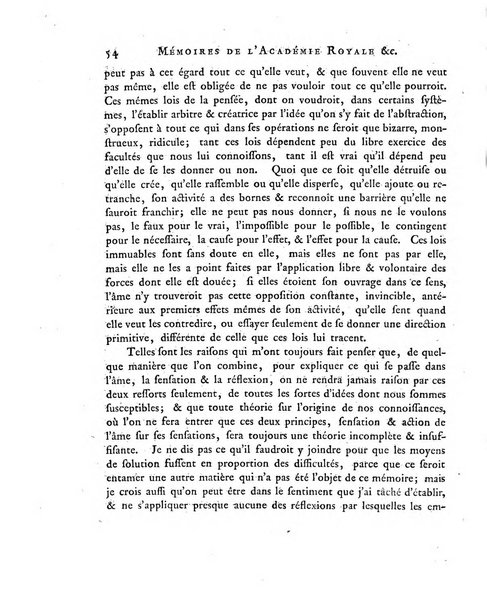 Memoires de l'Academie royale des sciences et belles lettres depuis l'avenement de Frederic Guillaume 2. au throne