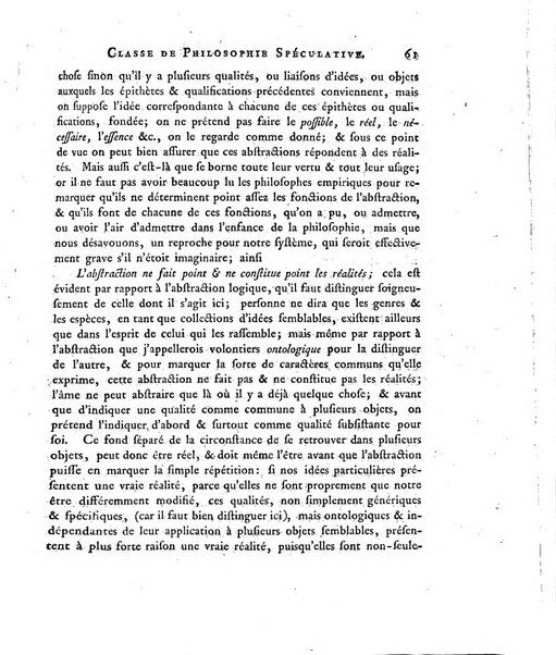 Memoires de l'Academie royale des sciences et belles lettres depuis l'avenement de Frederic Guillaume 2. au throne