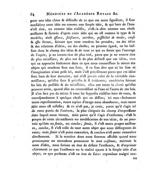 Memoires de l'Academie royale des sciences et belles lettres depuis l'avenement de Frederic Guillaume 2. au throne