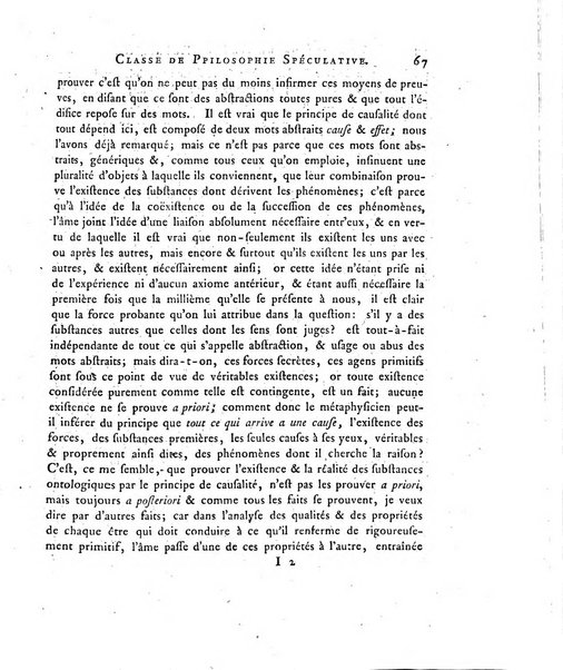 Memoires de l'Academie royale des sciences et belles lettres depuis l'avenement de Frederic Guillaume 2. au throne