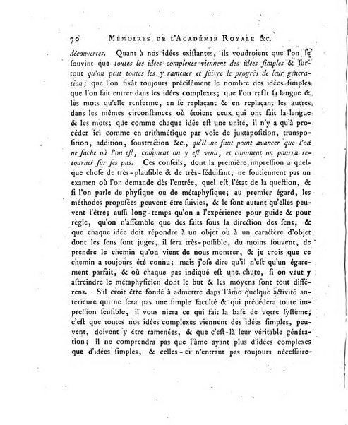 Memoires de l'Academie royale des sciences et belles lettres depuis l'avenement de Frederic Guillaume 2. au throne