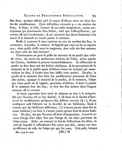 Memoires de l'Academie royale des sciences et belles lettres depuis l'avenement de Frederic Guillaume 2. au throne