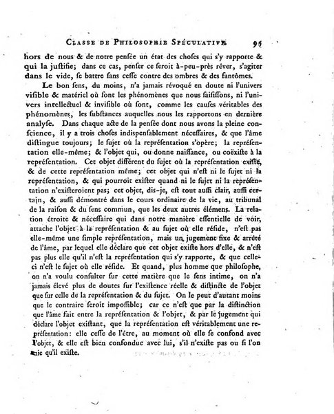 Memoires de l'Academie royale des sciences et belles lettres depuis l'avenement de Frederic Guillaume 2. au throne