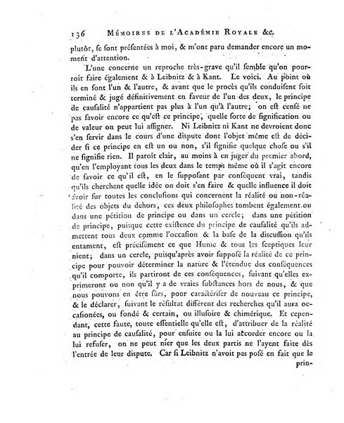 Memoires de l'Academie royale des sciences et belles lettres depuis l'avenement de Frederic Guillaume 2. au throne