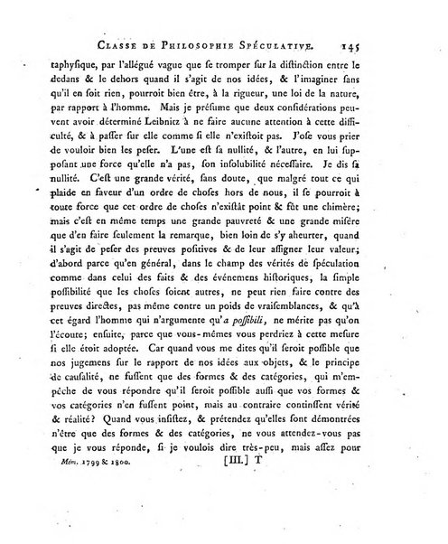 Memoires de l'Academie royale des sciences et belles lettres depuis l'avenement de Frederic Guillaume 2. au throne