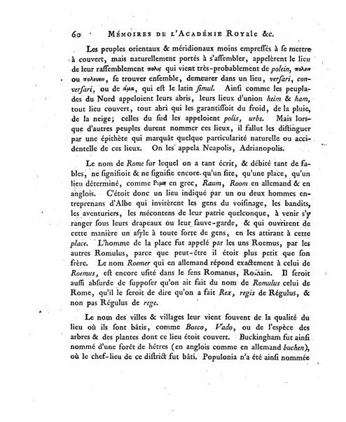 Memoires de l'Academie royale des sciences et belles lettres depuis l'avenement de Frederic Guillaume 2. au throne