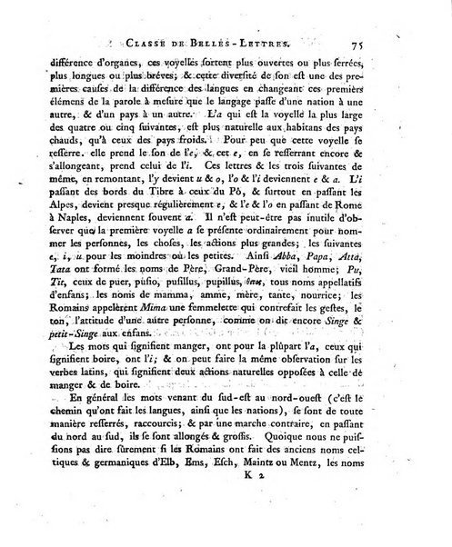 Memoires de l'Academie royale des sciences et belles lettres depuis l'avenement de Frederic Guillaume 2. au throne