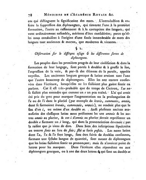 Memoires de l'Academie royale des sciences et belles lettres depuis l'avenement de Frederic Guillaume 2. au throne