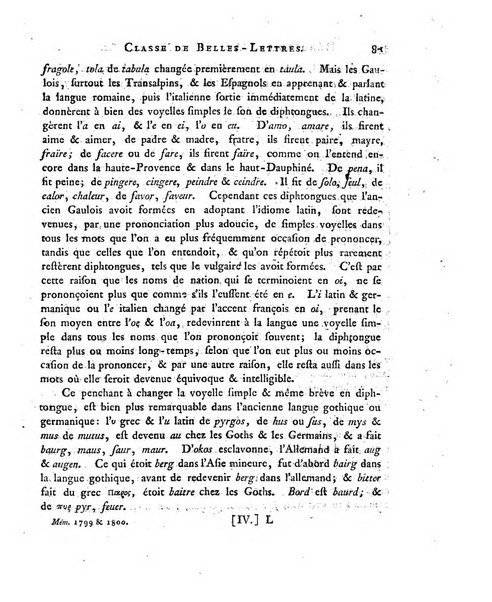 Memoires de l'Academie royale des sciences et belles lettres depuis l'avenement de Frederic Guillaume 2. au throne