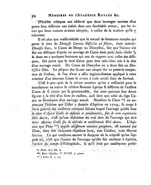 Memoires de l'Academie royale des sciences et belles lettres depuis l'avenement de Frederic Guillaume 2. au throne