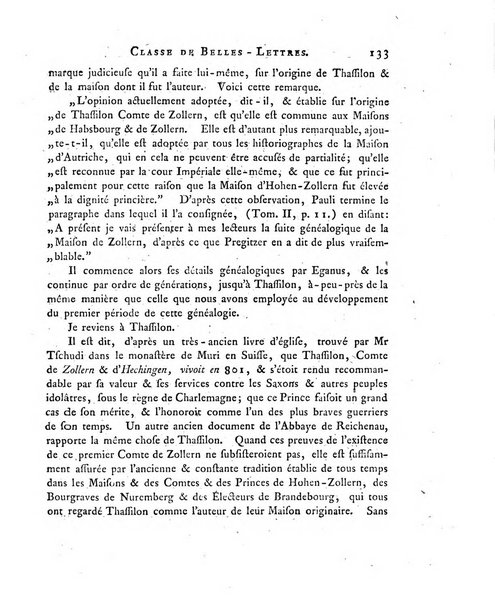 Memoires de l'Academie royale des sciences et belles lettres depuis l'avenement de Frederic Guillaume 2. au throne