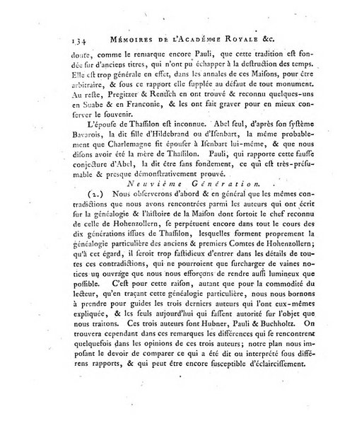 Memoires de l'Academie royale des sciences et belles lettres depuis l'avenement de Frederic Guillaume 2. au throne