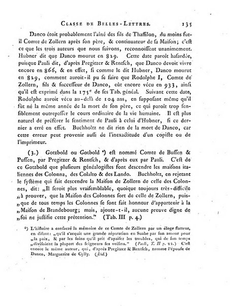 Memoires de l'Academie royale des sciences et belles lettres depuis l'avenement de Frederic Guillaume 2. au throne