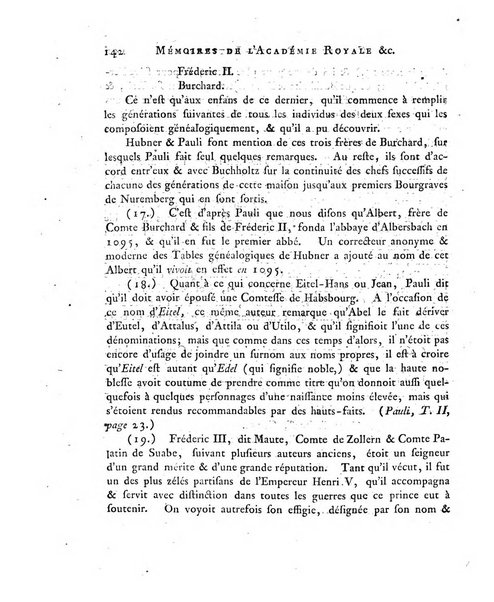 Memoires de l'Academie royale des sciences et belles lettres depuis l'avenement de Frederic Guillaume 2. au throne