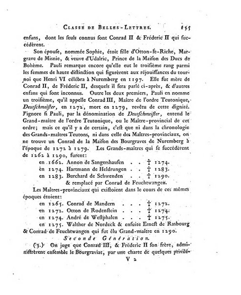 Memoires de l'Academie royale des sciences et belles lettres depuis l'avenement de Frederic Guillaume 2. au throne