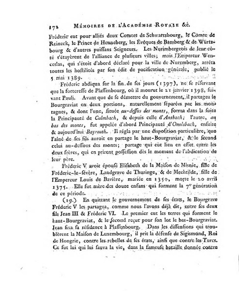 Memoires de l'Academie royale des sciences et belles lettres depuis l'avenement de Frederic Guillaume 2. au throne