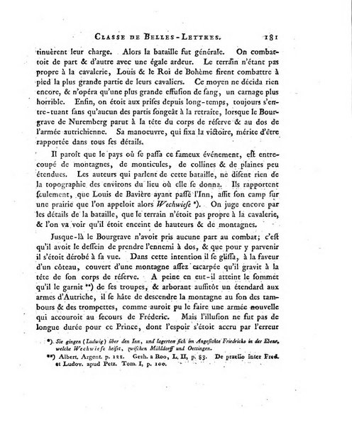 Memoires de l'Academie royale des sciences et belles lettres depuis l'avenement de Frederic Guillaume 2. au throne