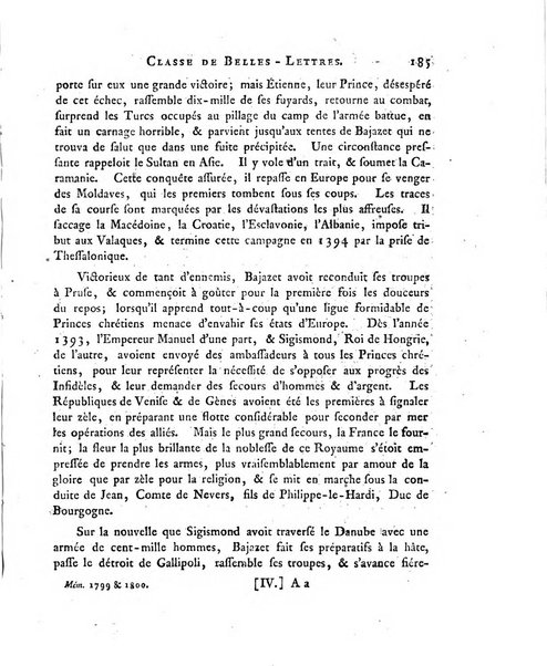 Memoires de l'Academie royale des sciences et belles lettres depuis l'avenement de Frederic Guillaume 2. au throne