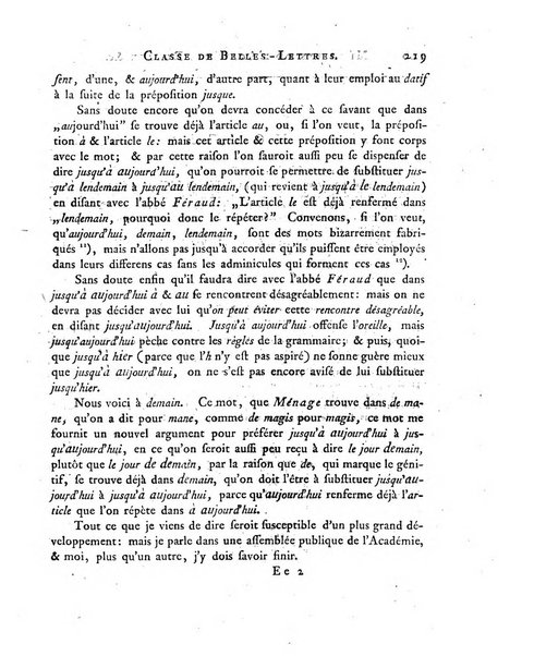 Memoires de l'Academie royale des sciences et belles lettres depuis l'avenement de Frederic Guillaume 2. au throne