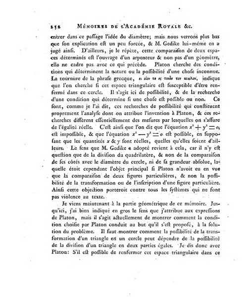 Memoires de l'Academie royale des sciences et belles lettres depuis l'avenement de Frederic Guillaume 2. au throne