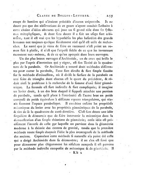 Memoires de l'Academie royale des sciences et belles lettres depuis l'avenement de Frederic Guillaume 2. au throne