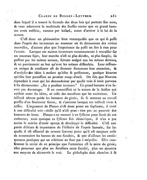 Memoires de l'Academie royale des sciences et belles lettres depuis l'avenement de Frederic Guillaume 2. au throne